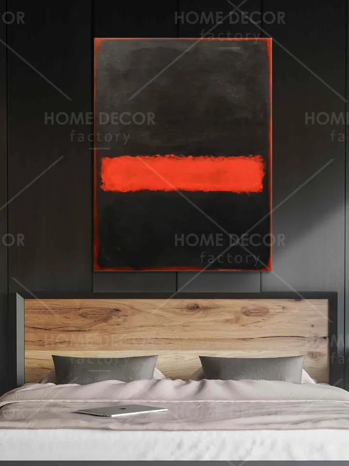 Mark Rothko Calm Before the storm Canvas print Abstract minimalism painting Abstract expressionism Rothko poster Modern wall decor Rothko