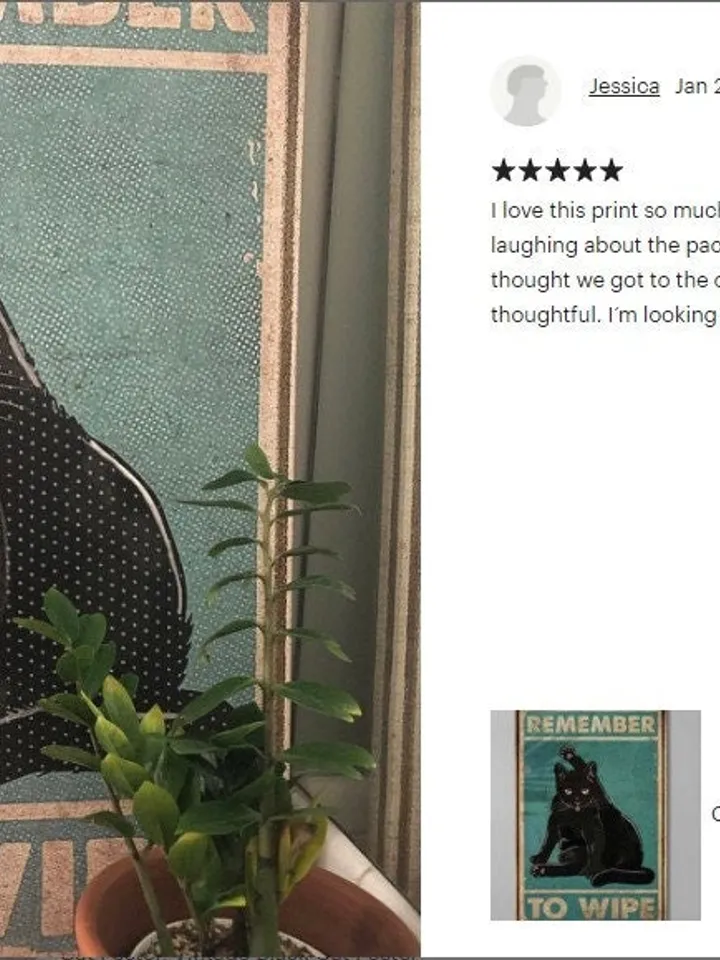 Cats canvas print, Remember to wipe Black Cat Poster - Love cats poster, Cat Poster Art, Funny Cat Poster, Vintage Black Cat Poster