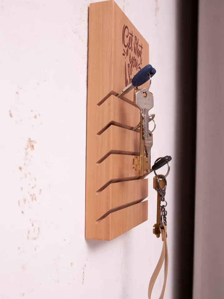 Key Rack Rustic Modern With Shelf Wedding Gift Wall Key Board Gift for Men Floating Shelf Wall Mount Entryway Rack Minimalist