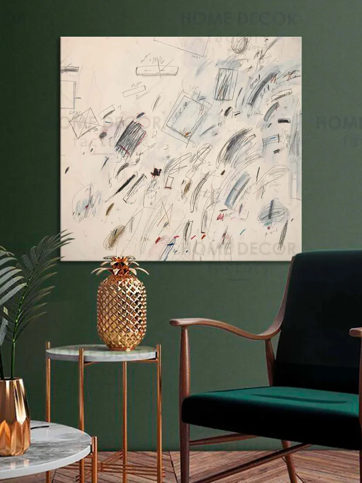 CY Twombly Bolsena Reproduction canvas print Moder Art Minimal Art Expressionism Abstract minimalism painting Abstract art Modern painting