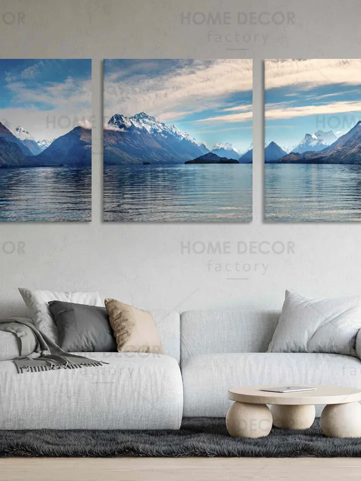 Moraine Lake Canvas Art Mountain Canvas Wall Art Lake Print Wall Decor Landscape Canvas Print Nature Art Landscape Wall Art Large Landscape