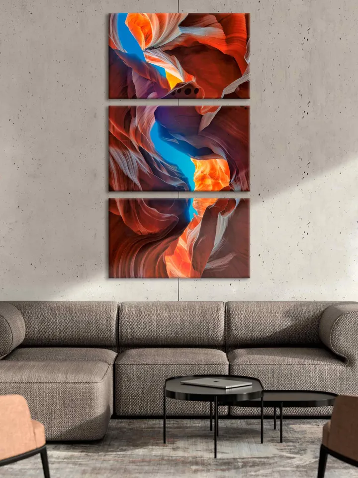 Antelope Canyon Arizona USA Art Arizona Photography print on canvas wall art home decor Panoramic landscape wall decor Grand canyon print