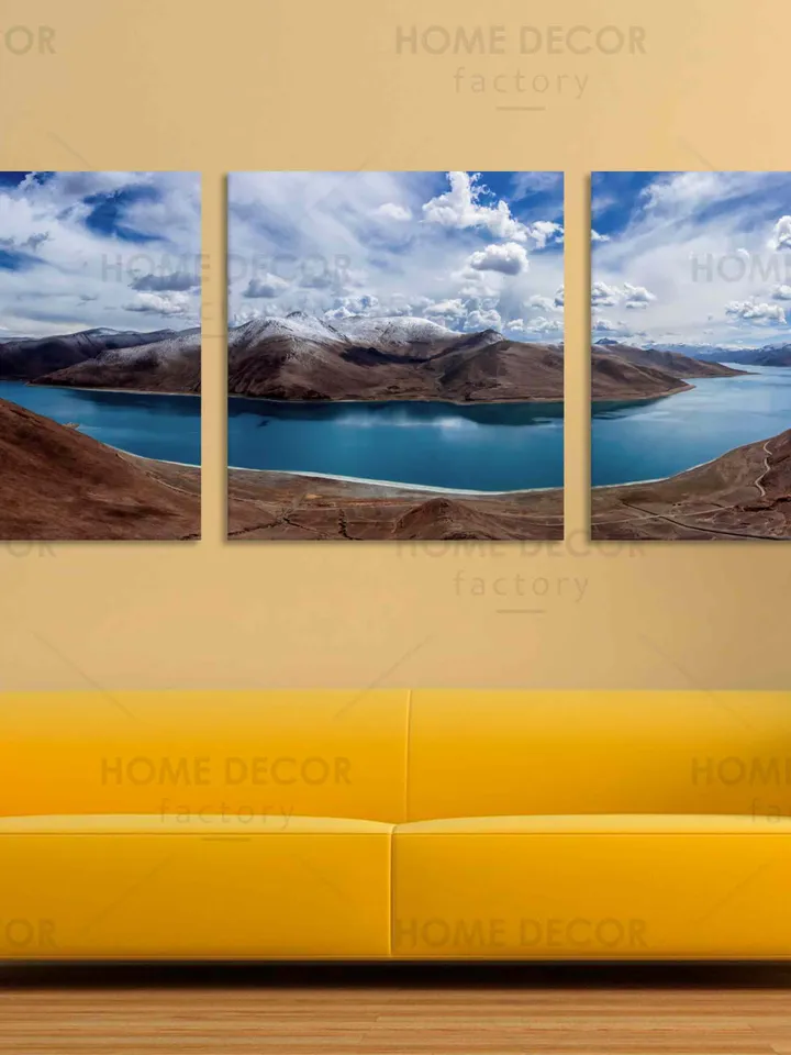 Panoramic Mountain Wall Art Mountain Canvas Wall Art Nature Landscape Canvas Prints Lake Print Wall Decor Landscape Canvas Print Nature Art