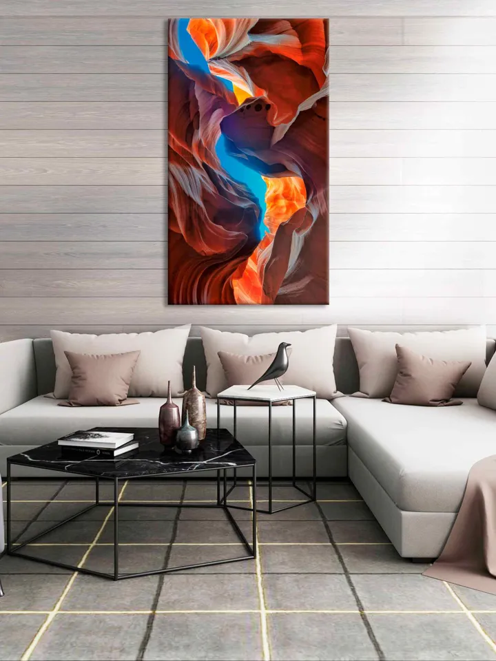 Antelope Canyon Arizona USA Art Arizona Photography print on canvas wall art home decor Panoramic landscape wall decor Grand canyon print