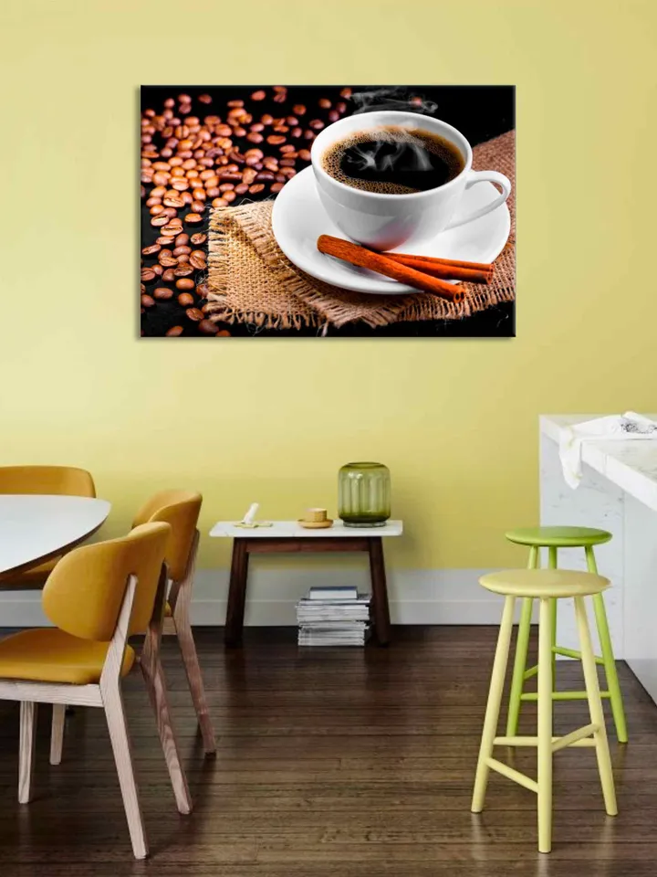 Coffee wall art Café wall decor Dining Room Home wall decor Coffee Print Set Kitchen Decor Cafe Shop Decor Coffee beans art Сinnamon print