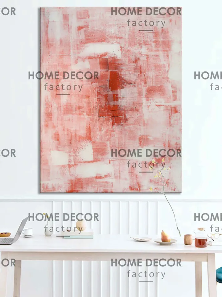 MARK ROTHKO style Pink abstraction Paintings canvas print minimalism color field, abstract print, american abstract expressionist modern art