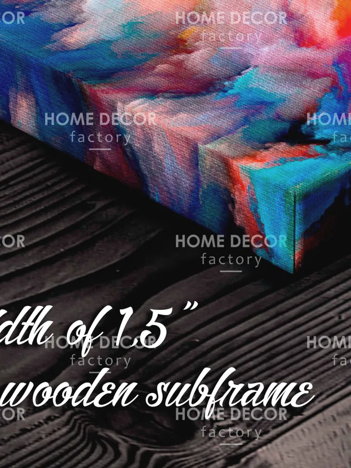 Marble Abstract home decor Contemporary print Marble multi panels Colorful Cloud art Rainbow cloud wall art prints