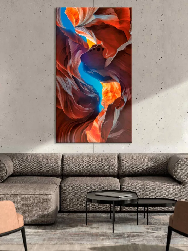 Antelope Canyon Arizona USA Art Arizona Photography print on canvas wall art home decor Panoramic landscape wall decor Grand canyon print