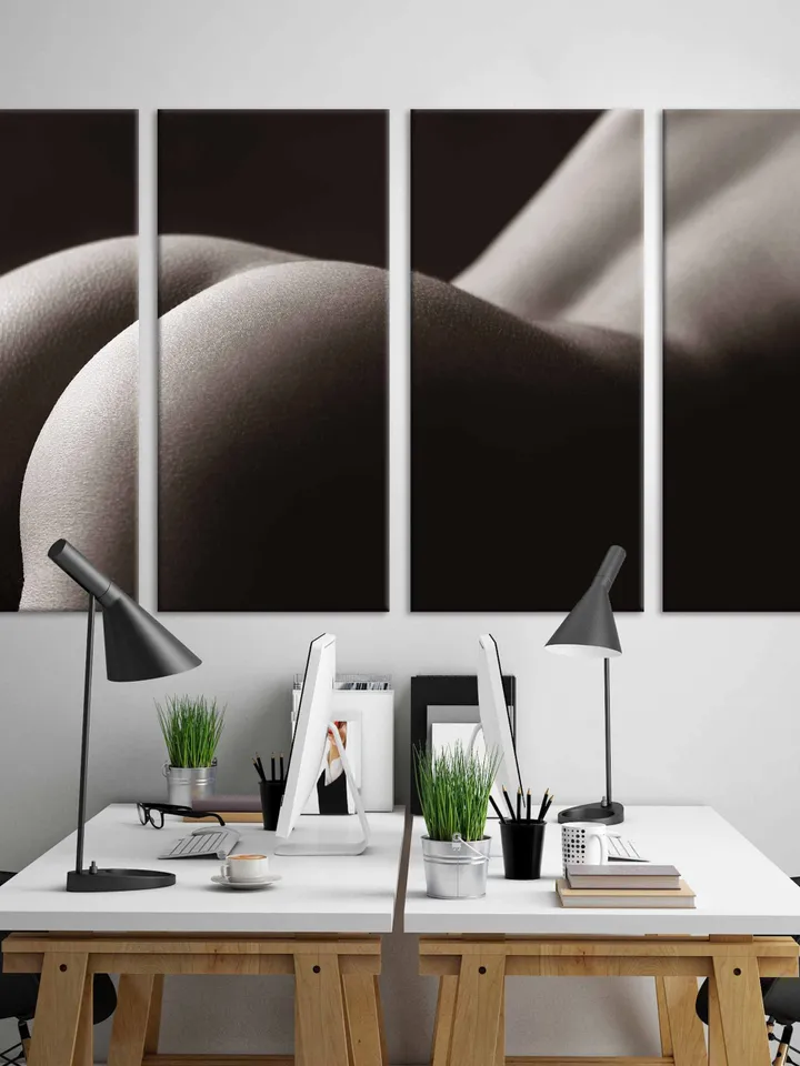 Erotic Print on Canvas, Sexy ass, Nude exotic body, Erotic print, Erotic Female Canvas, Naked girl, Feeling Naughty, Erotic female poster