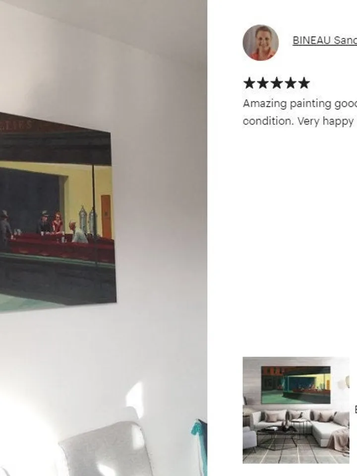 Edward Hopper Nighthawks, Nighthawks Painting Reproduction Print, Famous American Art, Edward Hopper Art, Edward Hopper Print, Poster, Art
