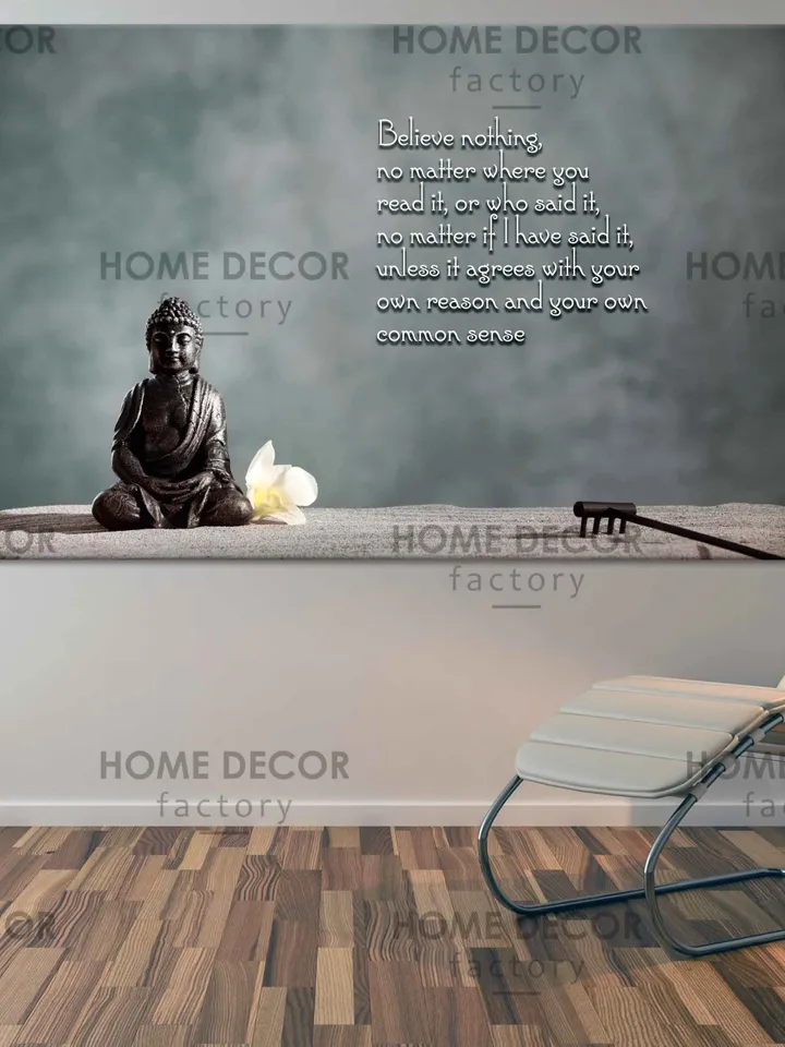 Buddhism art Yoga Canvas Art Buddha Print Buddhist Gift Idea Motivational Quote print Lotus flower wal art home decor Zen art print