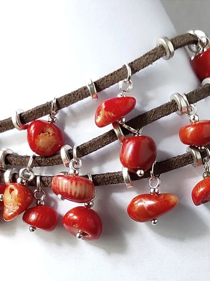 Coral bracelet