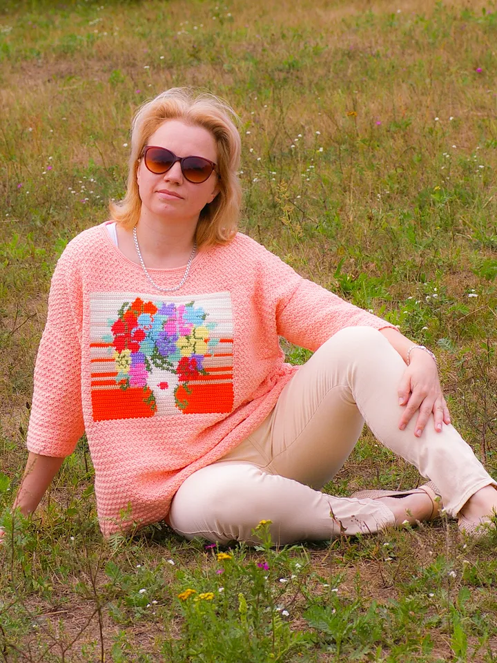 Oversized Sweater Ada Crochet Pattern