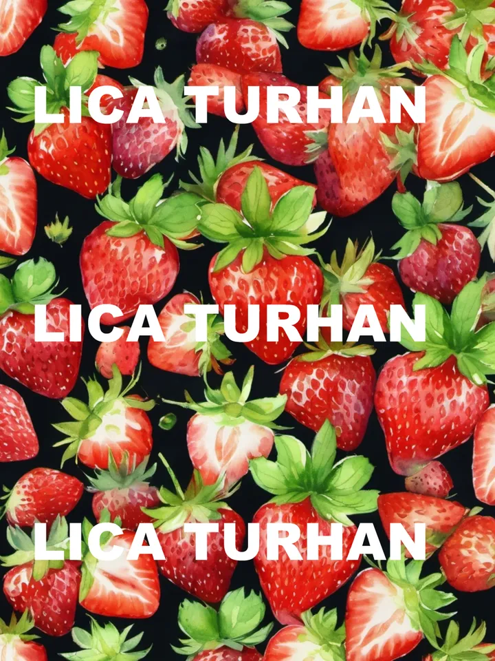 Strawberries background
