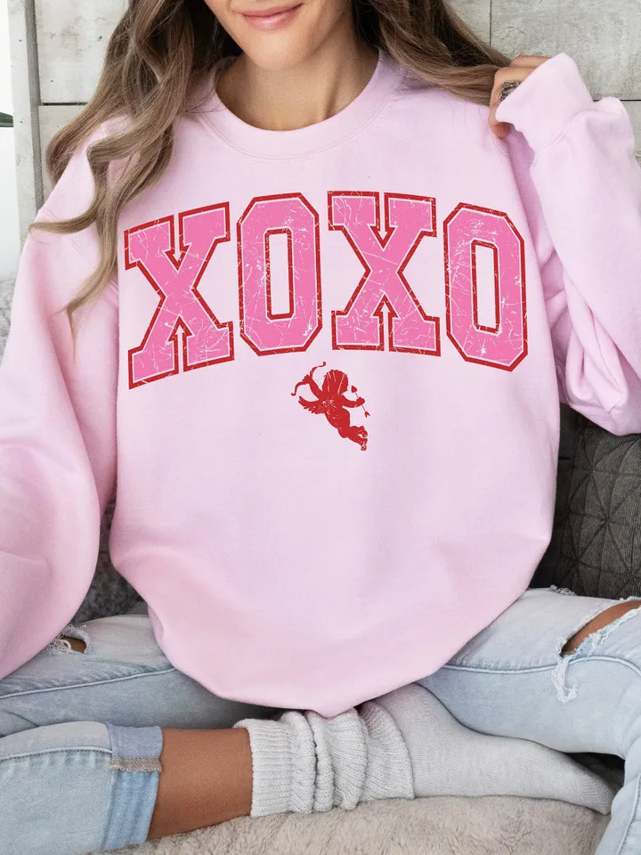 Varisty Cupid Vibes SVG PNG Grunge Valentine’s Day Sublimation college cupid png, retro cut file, trendy vday tshirt pngtrendy pink vday