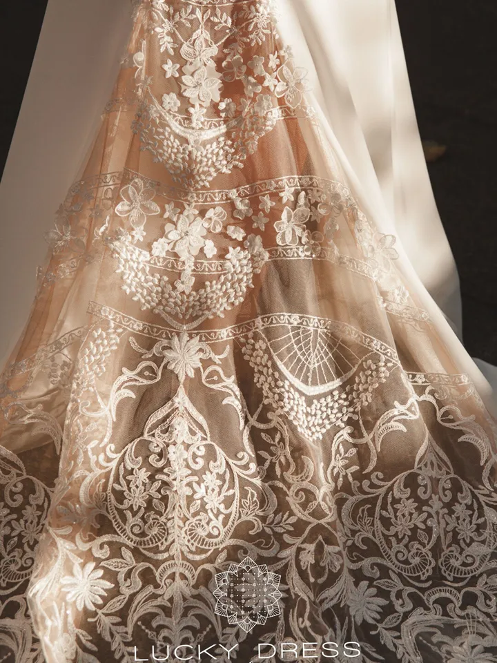 Mermaid wedding dress Sexy bridal gown
