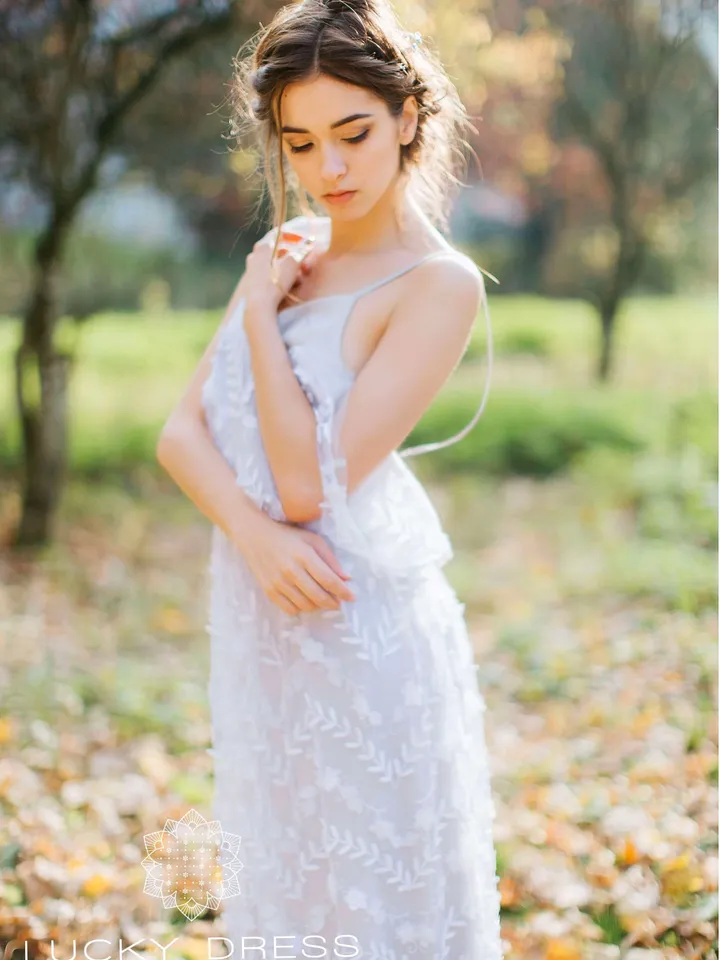 Bridesmaid dress bespoke Ethereal dress Lace dress for mother of the bride Homecoming dress spaghetti straps Grey dress formal / Capitolina