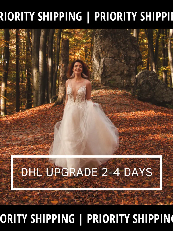 Shipping upgrade DHL Express (clothes), AtelierLuckyDress Wedding Atelier