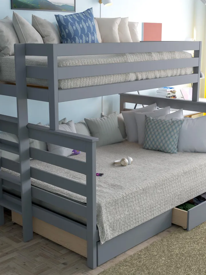 Twin Over Full Bunk Bed Plans, PDF, DIY