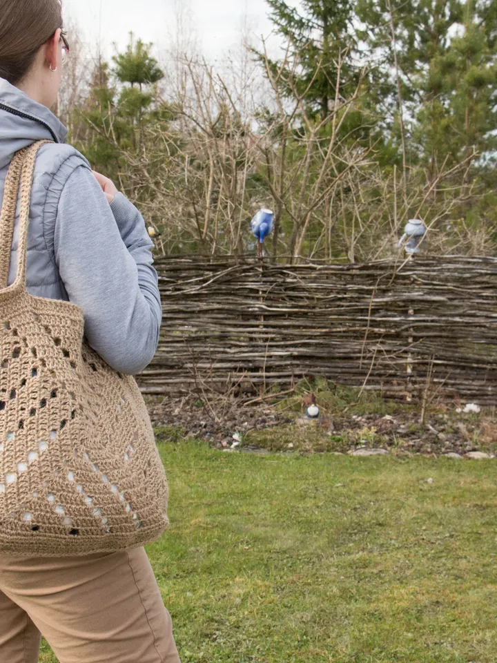 Jute bag, beach bag, eco friendly bag, shopping bag, shopper