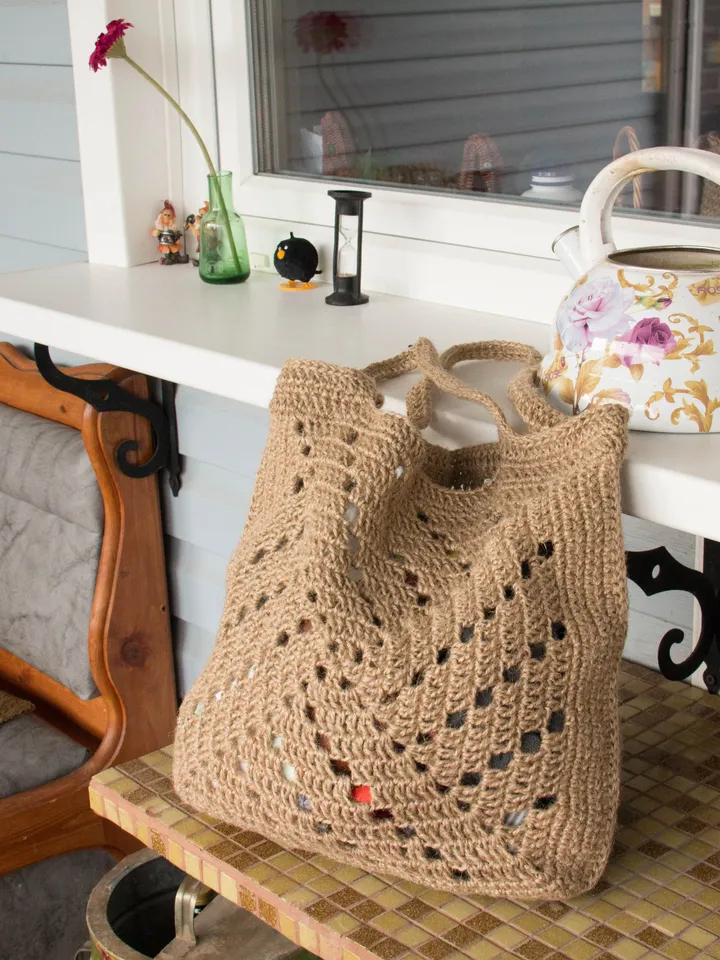 Jute bag, beach bag, eco friendly bag, shopping bag, shopper