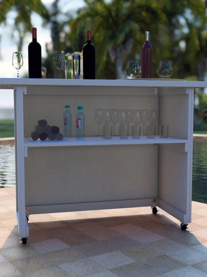 DIY PDF Folding Bar, Collapsible Bar, Portable Bar, Foldable Bar Plan, Coffee Bar, Birthday Bar, Event Bar, Food Bar Plan