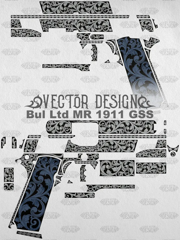 VECTOR DESIGNS Bul Ltd MR 1911 GSS Scrollwork