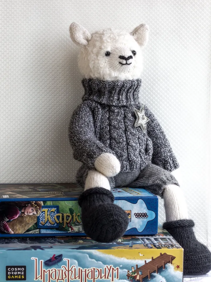 Organic Handmade LLama Toy: Eco-Friendly, Sustainable Plushie for Unique Baby Shower Gifts/ 2 LLamas