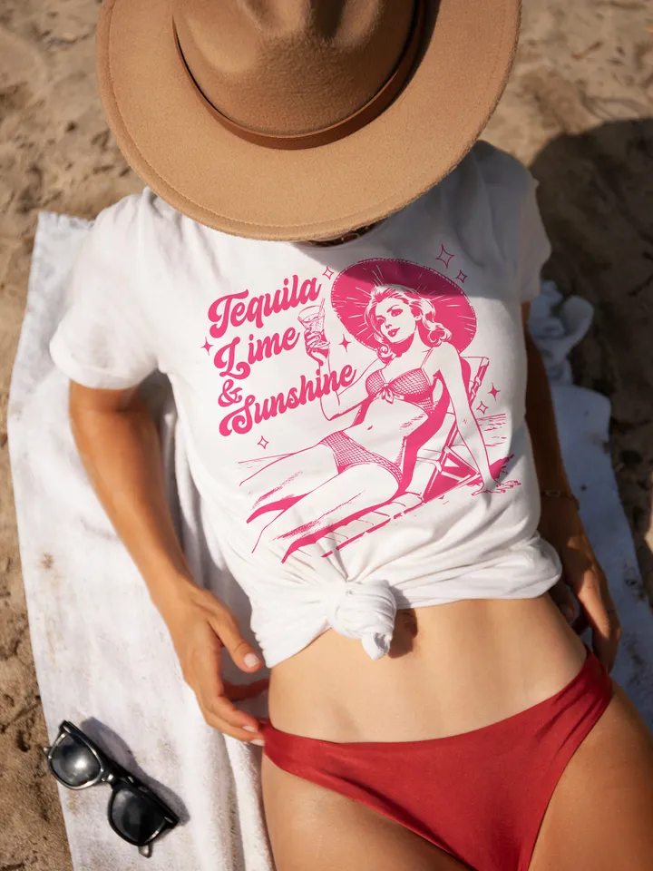 Tequila Lime and Sunshine,Cinco De Mayo,Summer png,Girls Trip png,Social Club Png Cocktail png Tequila png, Trendy Vintage Retro Art