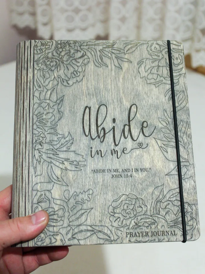 Personalized Prayer Journal Diary Custom Lined or Squared Journal Travel Journal Bible Prayer Journal Writing Journal Gift for Daughter