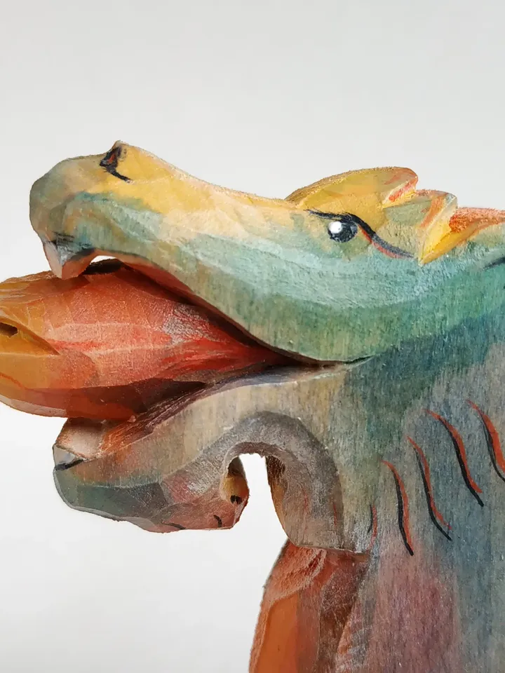 Dragon wooden toy
