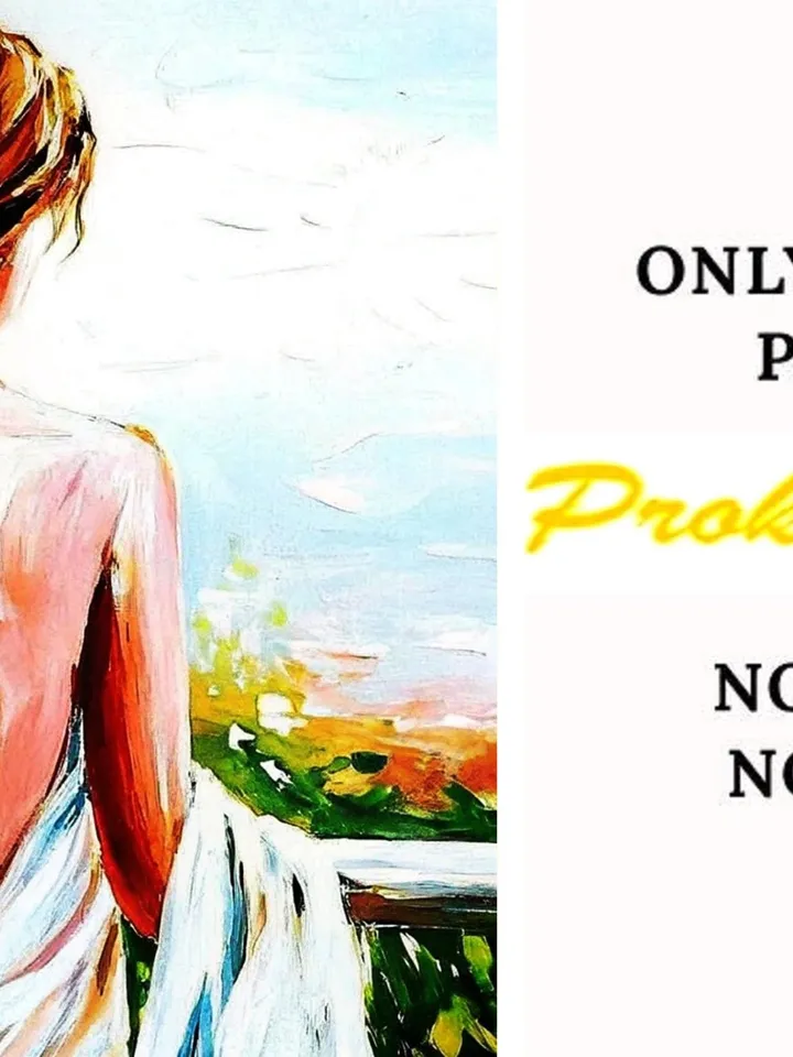 Girl Body Painting young woman Original Art woman Abstract Wall Art Gay Wall Decor Gifts for Him Personalized Gifts by ArtProkopaloSv