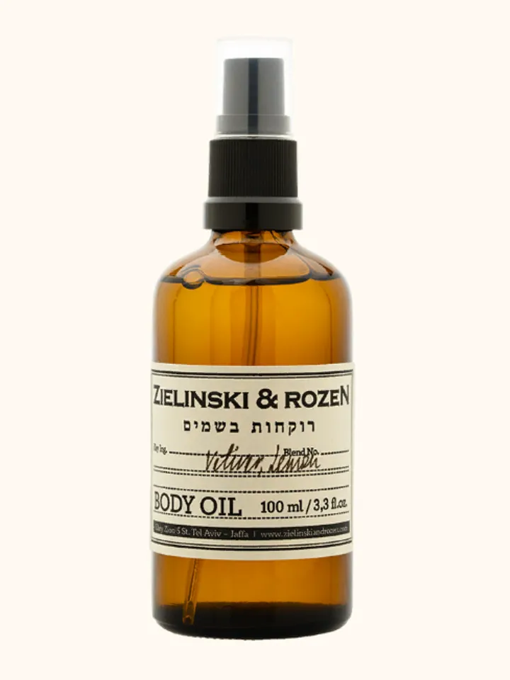 Body oil Vetiver, Lemon (100ml/3.38oz) Original Israel