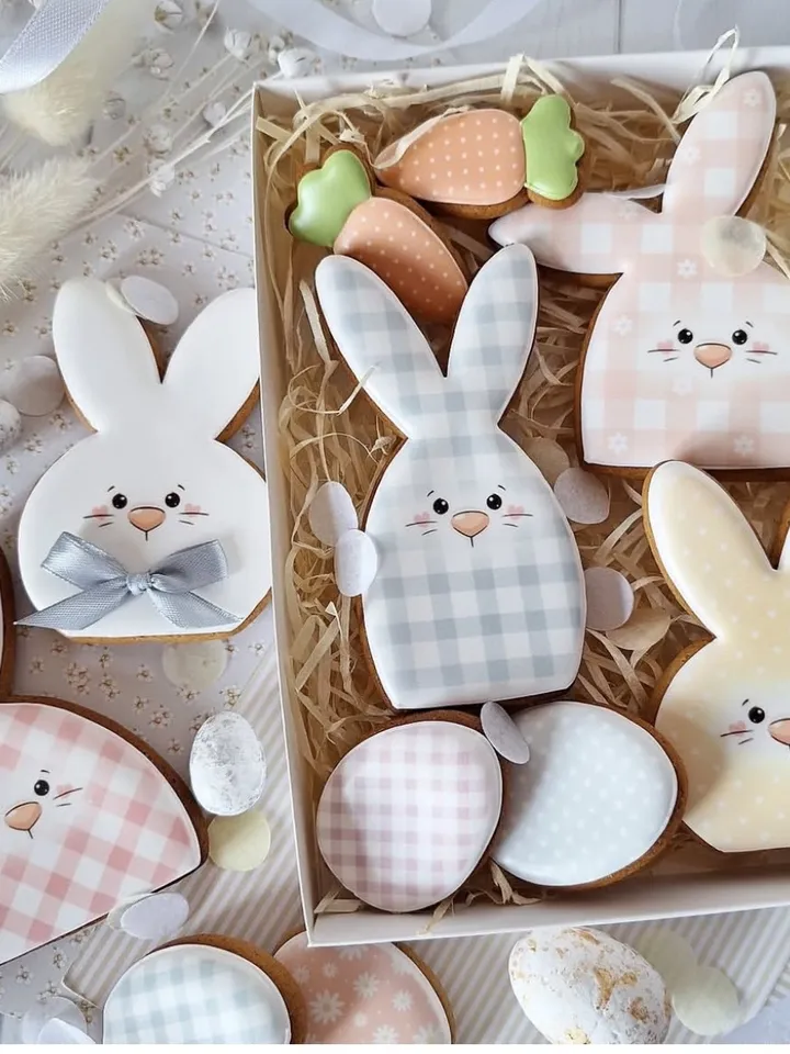 Easter cookie cutter Custom stamp for cake topper gingerbread decor cutters sugar cookies polimer clay