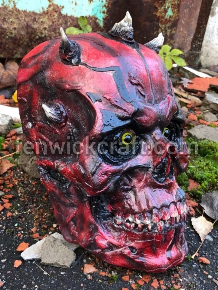Darth Maul – Skull Cosplay Mask / Red