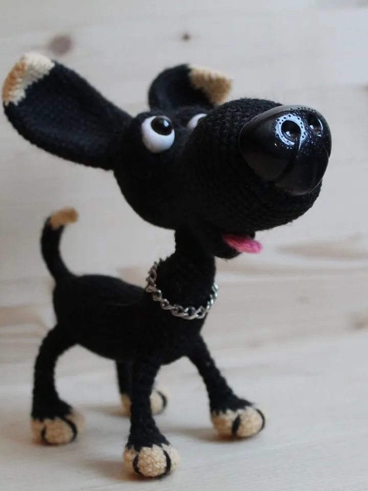 Crochet pattern Dog - digital pattern PDF