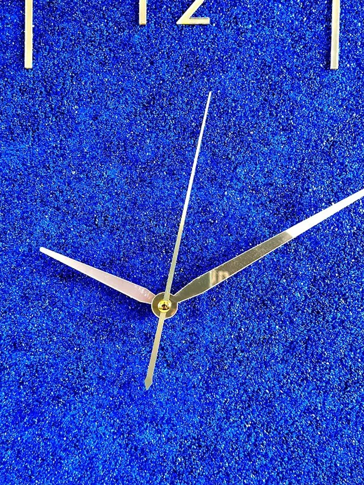 Large wall clock 50 cm, Marble wall clock, Custom wall clock, Silent wall clock