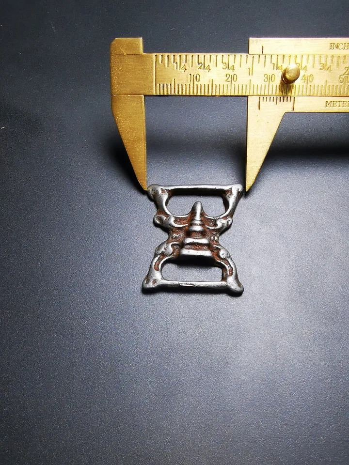 Gandhanra Handmade Scripture Book Buckle,DIY Buckle for Book,Belt,Made of Cold Iron
