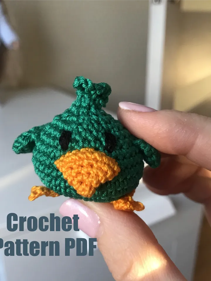 Crochet pattern Baby Bird