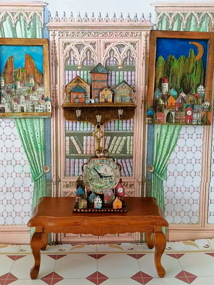 Dollhouse accessories. Dollhouse miniature.1:12 scale.