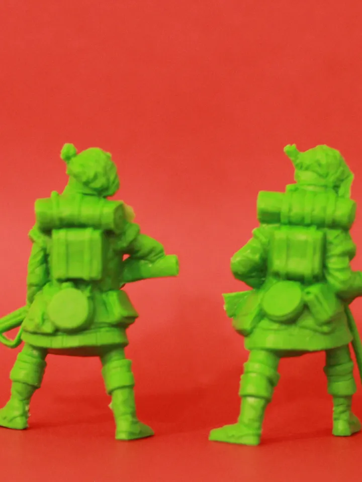 Scots (British Empire), Miniatures 54mm scale, Infantry Unit, Tabletop Wargaming miniature figures, mountain shooters, toy soldiers