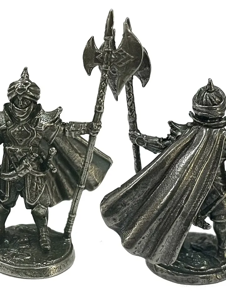 Arab warriors (muslim warriors during the Crusades), Miniatures 36mm scale, Tabletop Wargaming miniature figures, saracens, mamluks