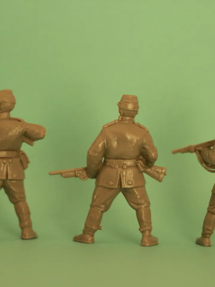 Russian soldiers, Miniatures 54mm scale, Infantry Unit, Tabletop Wargaming miniature figures, toy soldiers