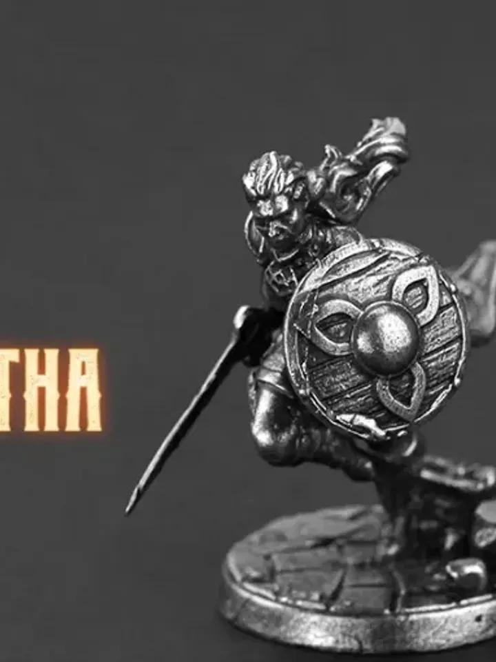 Viking, Scandinavian warriors, Copper Miniatures 36mm scale, Tabletop Wargaming miniature figures.