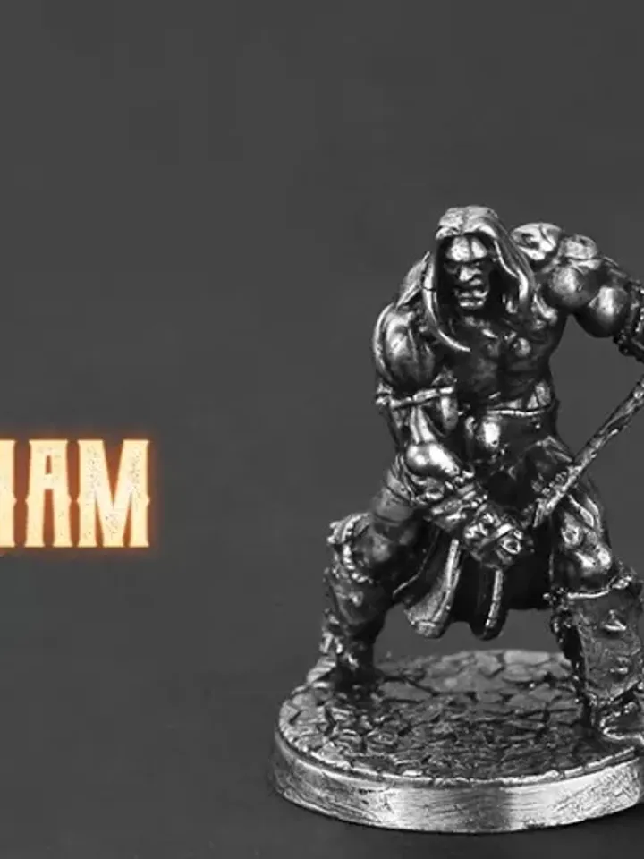 Viking, Scandinavian warrior, Copper Miniatures 36mm scale, Tabletop Wargaming miniature figures.