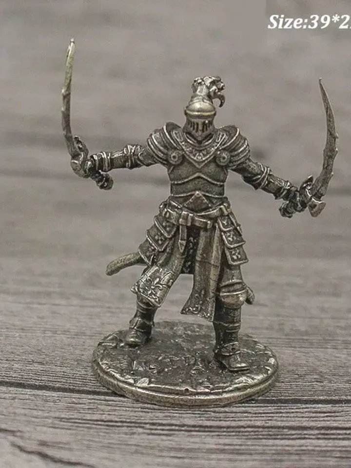 medieval christian european warriors (Crusades period, Middle East), Copper Miniatures 36mm scale, Tabletop Wargaming feudal miniature figures.