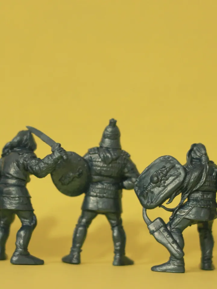 Scythians, Miniatures 54mm scale, Tabletop Wargaming miniature figures, Scythian warriors, toy soldiers