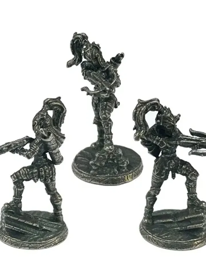 medieval christian european warriors (Crusades period, Middle East), Copper Miniatures 36mm scale, Tabletop Wargaming feudal miniature figures.