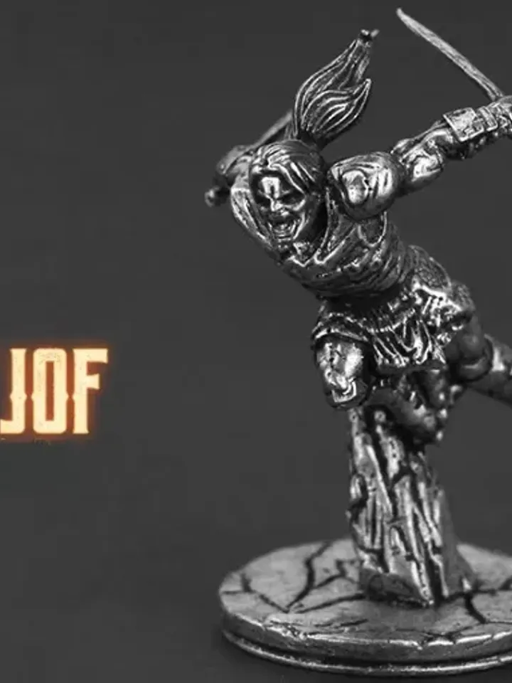 Viking, Scandinavian warriors, Copper Miniatures 36mm scale, Tabletop Wargaming miniature figures.