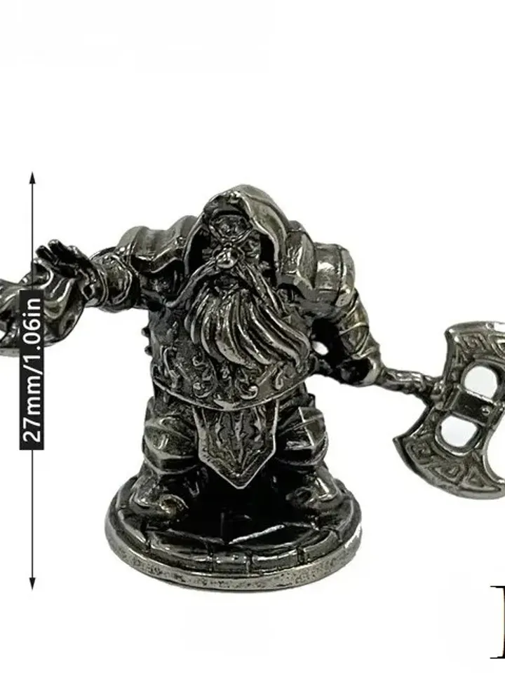 Wraith warriors, copper miniatures 36mm scale, Tabletop Wargaming fantasy miniature figures.